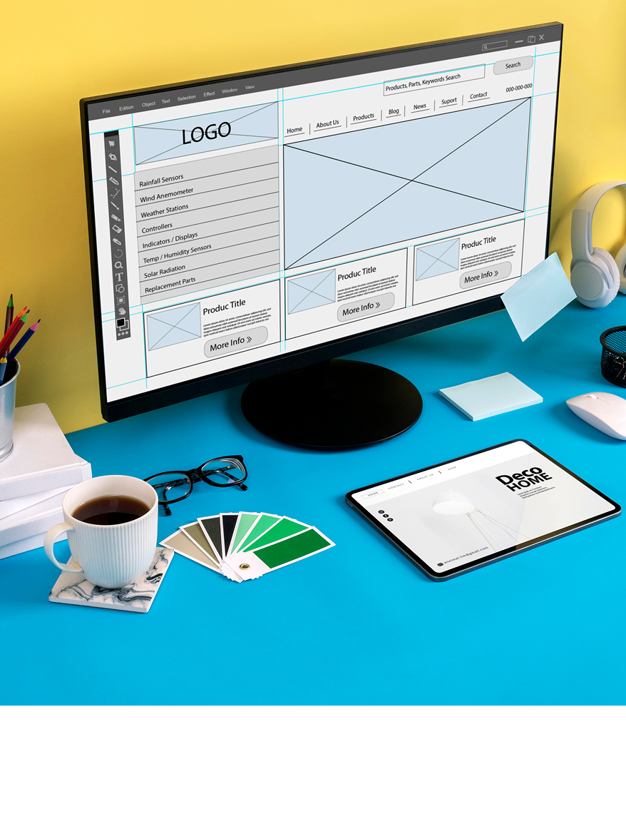 Rockland Web Design Inc. provides web design and RockWeb Systems Inc. provides hosting services.