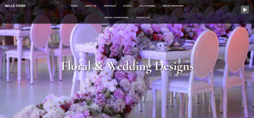 Example of Business website by RocklandWeb | Belle Fiore